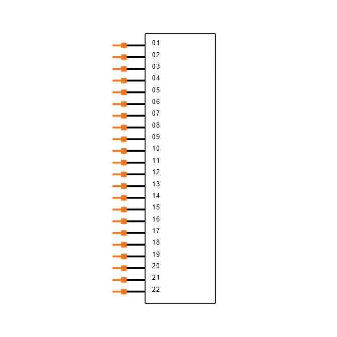 SSQ-122-03-G-S Symbol