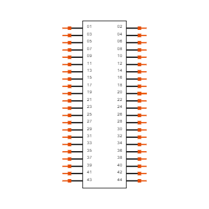 SSQ-122-03-T-D Symbol