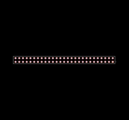 SSQ-127-03-S-D Footprint