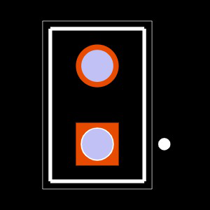 SSW-101-03-G-D Footprint