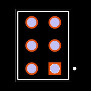 SSW-102-01-L-T Footprint