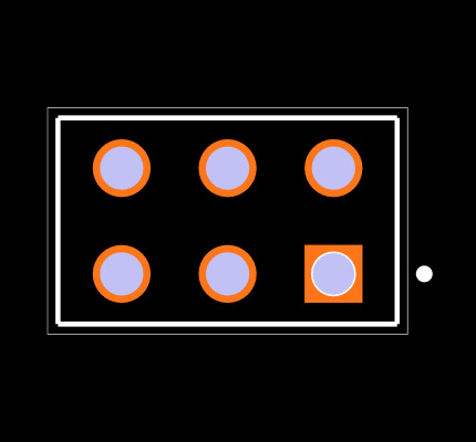 SSW-103-01-G-D-LL Footprint