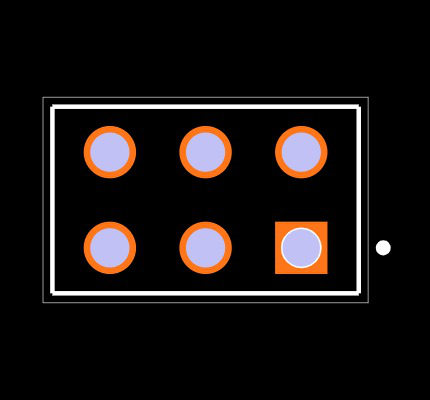 SSW-103-01-S-D-LL Footprint