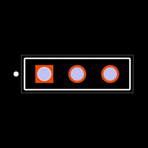 SSW-103-01-S-S-LL Footprint