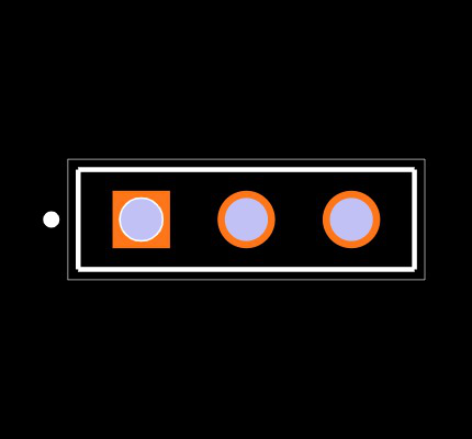 SSW-103-02-G-S-LL Footprint