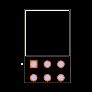 SSW-103-02-T-D-RA Footprint