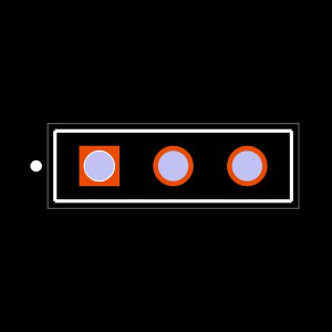 SSW-103-03-G-P Footprint