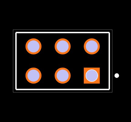 SSW-103-04-L-D Footprint