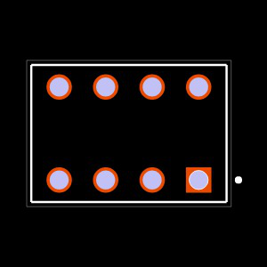 SSW-104-01-S-Q Footprint