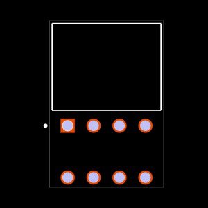 SSW-104-02-F-Q-RA Footprint