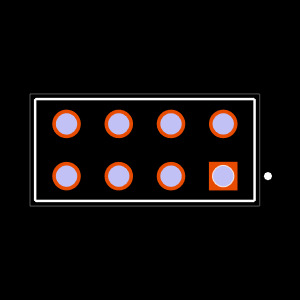 SSW-104-02-L-D-001 Footprint