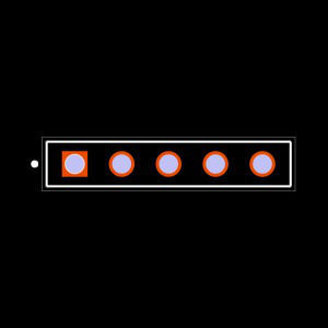 SSW-105-01-G-S-LL Footprint
