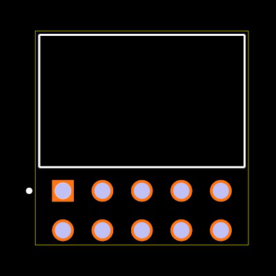 SSW-105-02-T-D-RA-001 Footprint