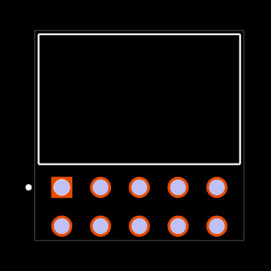 SSW-105-02-T-D-RA-LL Footprint