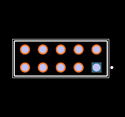 SSW-105-21-FM-D Footprint
