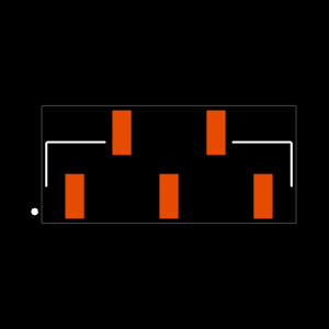 SSW-105-22-L-S-VS-P-TR Footprint