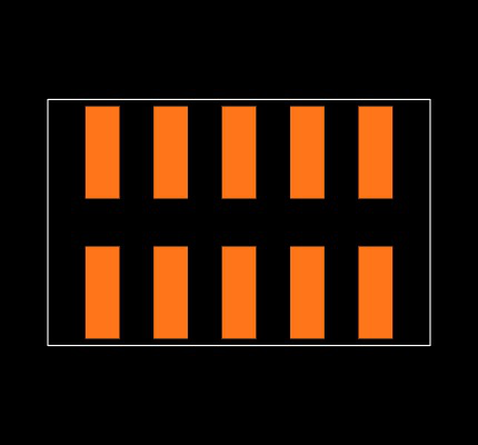 SSW-105-22-STL-D-VS Footprint
