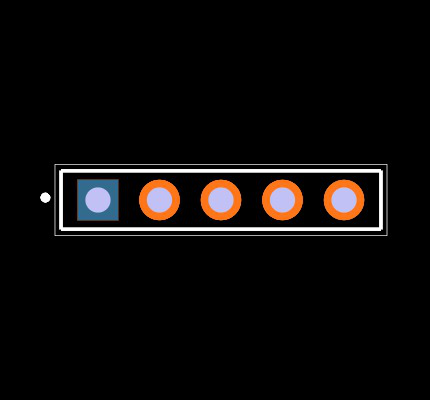 SSW-105-24-G-S Footprint