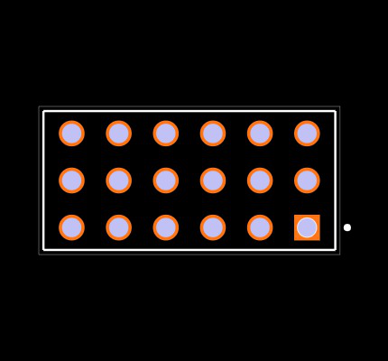 SSW-106-01-G-T-LL Footprint