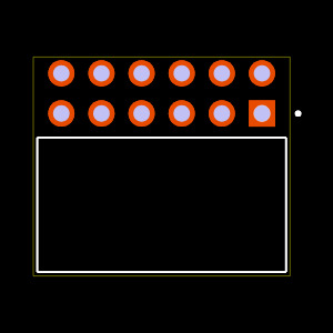 SSW-106-03-F-D-RA Footprint