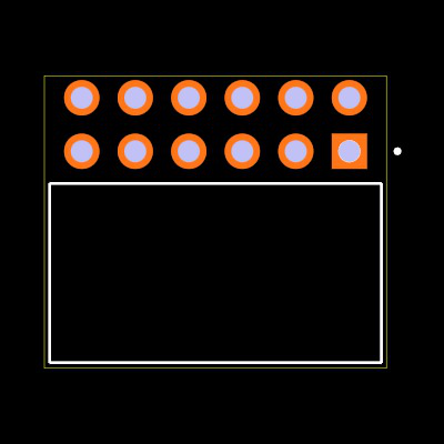 SSW-106-03-L-D-RA Footprint