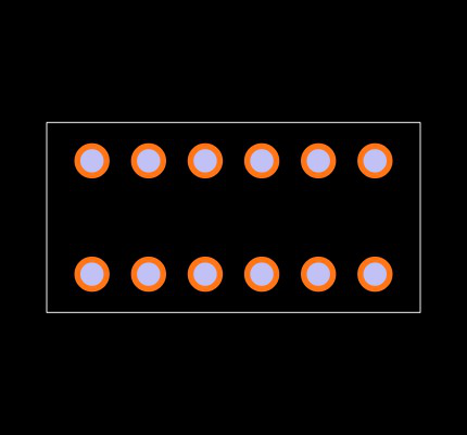 SSW-106-XX-XXX-Q Footprint