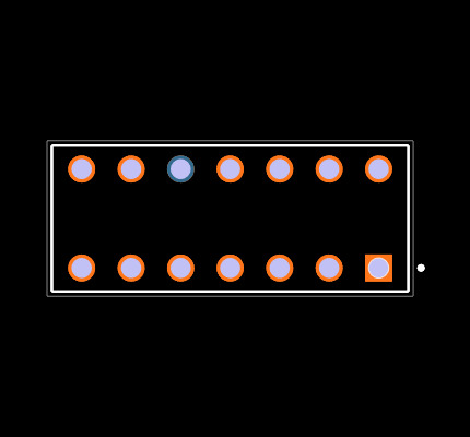 SSW-107-01-F-Q Footprint