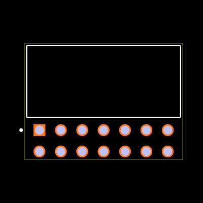 SSW-107-02-F-D-RA-003 Footprint