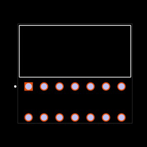 SSW-107-02-G-Q-RA Footprint