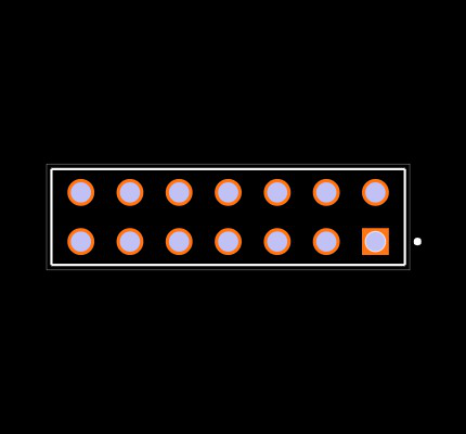 SSW-107-06-TM-D-LL Footprint