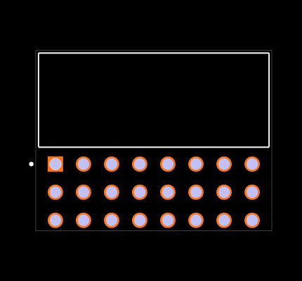 SSW-108-02-G-T-RA Footprint
