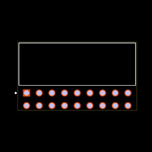 SSW-109-03-T-D-RA Footprint