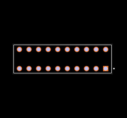 SSW-110-01-G-Q Footprint