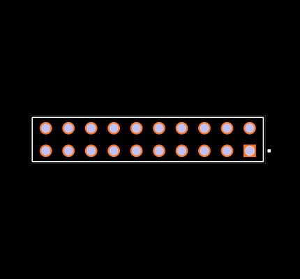SSW-110-01-SM-D Footprint