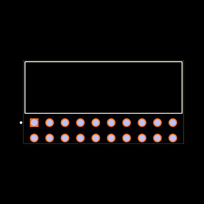 SSW-110-02-G-D-RA-019 Footprint
