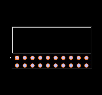 SSW-110-02-T-D-RA Footprint