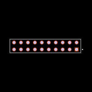 SSW-110-03-G-D Footprint