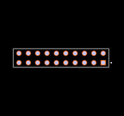 SSW-110-06-H-D Footprint