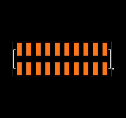 SSW-110-22-S-D-VS Footprint
