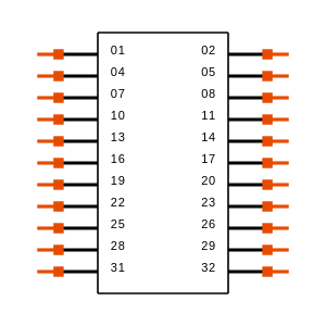 SSW-111-21-L-T Symbol