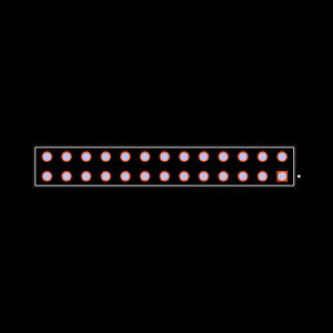 SSW-113-04-S-D Footprint