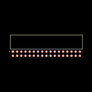 SSW-117-02-T-D-RA Footprint