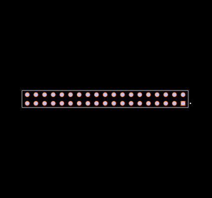 SSW-119-02-S-D Footprint