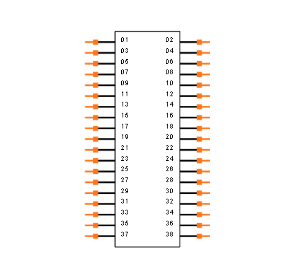 SSW-119-06-G-D Symbol