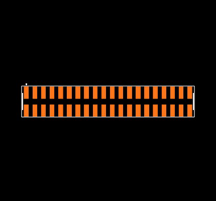 SSW-120-22-H-D-VS-P-TR Footprint