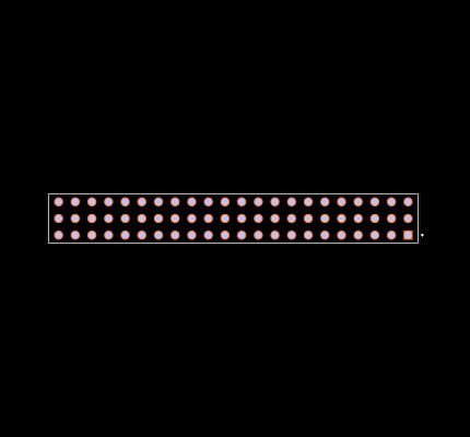 SSW-122-22-S-T Footprint