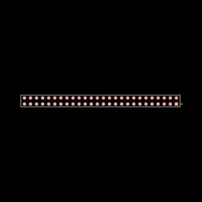 SSW-126-21-S-D Footprint