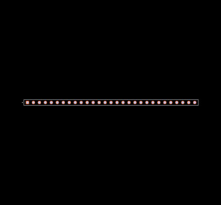 SSW-129-02-G-S Footprint