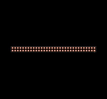 SSW-132-01-G-D Footprint