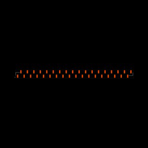 SSW-136-22-S-S-VS Footprint